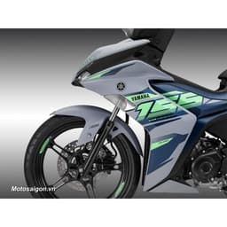 Dàn áo Exciter 155 màu xám mới 2024 tặng kèm tem như mẫu ảnh 3