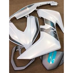Dàn áo Exciter 155 trắng ngọc trai tặng kèm tem như mẫu ảnh 1