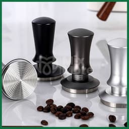 Tamper Espresso cân bằng lực, nén cà phê lò xo chuẩn size 51mm, 53mm, 58mm chuyên dụng cho pha máy Mixmore 9