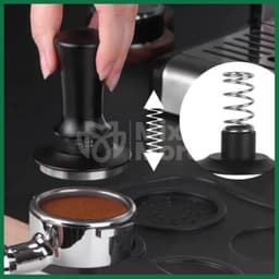 Tamper Espresso cân bằng lực, nén cà phê lò xo chuẩn size 51mm, 53mm, 58mm chuyên dụng cho pha máy Mixmore 7