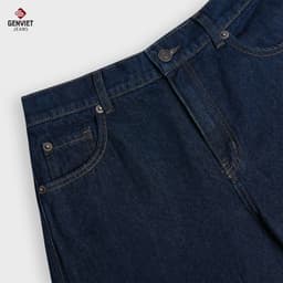 Quần Baggy Nữ GENVIET JEANS Chất Cotton USA Dáng Col Thụng Thời Trang Basic 8893 4