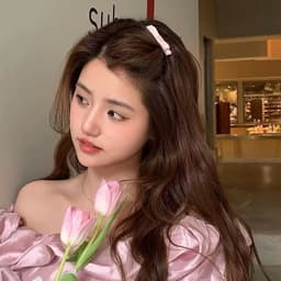 Kẹp Xược tóc, lược cài tóc tạo kiểu đính nơ nhiều màu, set 2 kẹp xược tóc mái, nhatle.shopsi 8