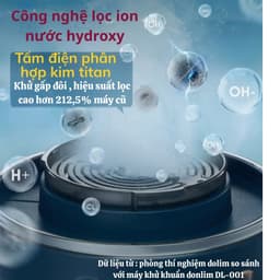 Máy Khử Khuẩn Thực Thẩm Donlim-1236 Bản Cao Cấp Diệt Khuẩn 99,99%, Công Nghệ Điện Phân Khử Trùng Rau Củ Quả Thịt Cá 2