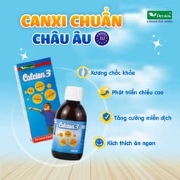 Canxi Cho Bé CALCION3 Bổ Sung Canxi, Magie, Vitamin D3 & K2 Hỗ Trợ Phát Triển Xương, Răng, Nhập Khẩu Chính Hãng 8