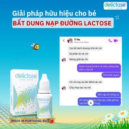 [Date T5/2028] Men Tiêu Hóa Delictase Cho Trẻ Bất Dung Nạp Lactose Đến Từ Châu Âu Lọ 15ml 4