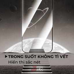 Kính Cường Lực Khung Tự Dán HD GLASS Lọc Bụi Tự Động, Miếng Dán Màn Hình Cho iPhone Full Viền 4D Siêu Mỏng 0.22mm Minado 5