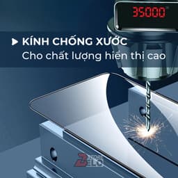 Kính Cường Lực Khung Tự Dán HD GLASS Lọc Bụi Tự Động, Miếng Dán Màn Hình Cho iPhone Full Viền 4D Siêu Mỏng 0.22mm Minado 2