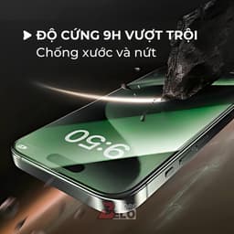 Kính Cường Lực Khung Tự Dán HD GLASS Lọc Bụi Tự Động, Miếng Dán Màn Hình Cho iPhone Full Viền 4D Siêu Mỏng 0.22mm Minado 7