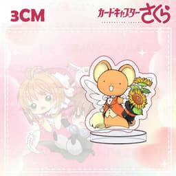 (mua 1 tặng 1) (3CM) Mô hình standee CARDCAPTOR SAKURA ver ÔM HOA Thủ lĩnh thẻ bài mica chibi arcylic anime trưng bày 3