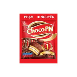 Bánh phủ Choco PN Phạm Nguyên túi 216g(12 cái *18g) 2
