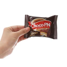 Bánh phủ Choco PN Phạm Nguyên túi 216g(12 cái *18g) 4