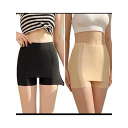 Quần Đùi Mặc Váy chống lộ, Quần bảo hộ chất thun cotton co dãn mềm mịn có 3 màu 1