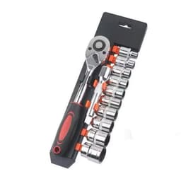BỘ DỤNG CỤ SỬA CHỮA 12 CHI TIẾT CAO CẤP - Bộ tuýp đầu khẩu 8-24mm, thép cứng siêu bền, đa năng 7