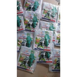Bộ Quần Áo Mưa Hoa Tuyết Nhựa Dẻo Trong Suốt Chống Thấm Nước loại chui đầu 4