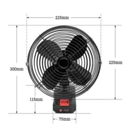 Quạt Lồng Sắt Tích Điện 2 Chế Độ Gió DIDOOGLT - Quạt Để Bàn 10 Cell Sử Dụng Liên Tục Nhiều Giờ 8