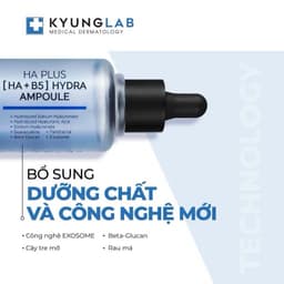 Serum Cấp Ẩm Phục Hồi Serum HA + B5 Hydra KYUNGLAB Căng Bóng Da 2