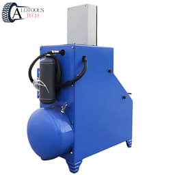 Máy tán đinh bố thắng má phanh xe tải nặng kiểu ngang điện 220V, máy tán má phanh 8