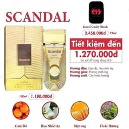 Nước hoa nữ Scandal De Paris - SANG TRỌNG VÀ QUYẾN RŨ (100ML) 3