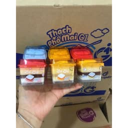Thạch Phô Mai 3 Lớp Zai Zai Gia Nhật Ly 90g - Thạch Phô Mai Mát Lạnh, Dẻo Mịn, Vị Béo Ngon - Ăn Vặt Hot Trend | Hutohuto 5