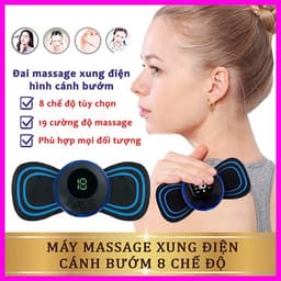 Máy Massage Toàn Thân Xung Điện Cao Cấp HGHOME, Miếng Dán Massage Cổ Vai Gáy 8 Chế Độ [HÀNG TỐT] 2