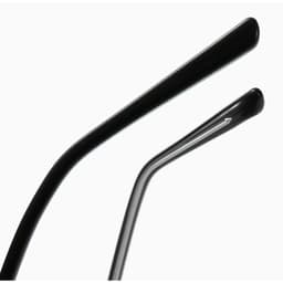 Gọng kính cận thời trang nam nữ ANDU EYEWEAR dáng tròn chất liệu nhựa cốt kim loại 17AD178 6