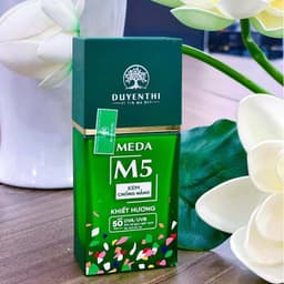 Kem Chống Nắng MEDA M5 Duyên Thị 50ml - KCN MEDA M5 Khiết Hương Kiềm Dầu Nâng Tone 2