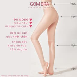 [LIVE DAILY] Quần Tất Nữ Che Khuyết Điểm Gom Bra Quần Vớ Da Che Sẹo Thâm Chất Poly Co Giãn Phối Đồ Thu Đông - KAVE 5
