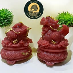 Cóc tỳ đá đài loan RỒNG VIỆT,cặp thiềm thừ ,tỳ hưu phong thủy cao cấp đặt ban thờ thần tài 4