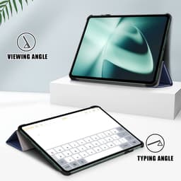 [Ảnh Thật] Bao Da MTB OPPO PAD NEO 11.4/ PAD AIR 2/ OnePlus PAD GO 11.4" 2024 Gấp 3 Khúc Ốp Lưng Cứng Có Nam Châm 3