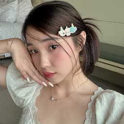Set 2 Kẹp Tóc Mái NHÀ CÚ Hoạt Hình Kem Soda Phong Cách Coquette Mùa Hè Đi Biển Hàn Quốc Dễ Thương 6016 6