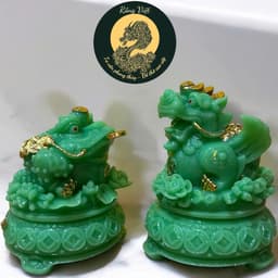 Cóc tỳ đá đài loan RỒNG VIỆT,cặp thiềm thừ ,tỳ hưu phong thủy cao cấp đặt ban thờ thần tài 1