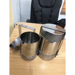 ( Loại 1) Khuôn làm giò chả lụa loại 0.5kg và loại 1kg chất liệu INOX Nắp Dập 9