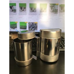 ( Loại 1) Khuôn làm giò chả lụa loại 0.5kg và loại 1kg chất liệu INOX Nắp Dập 7