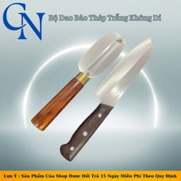Dao Thép Trắng Không Dỉ Cao Cấp-Bào Thép Trắng Không Dỉ Cao Cấp 1
