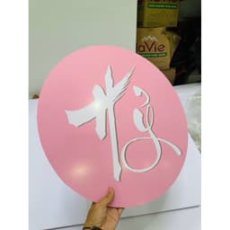 TA 75 - Bảng fomex chữ hỷ trang trí gia tiên, decor tiệc cưới, chữ hỷ 2