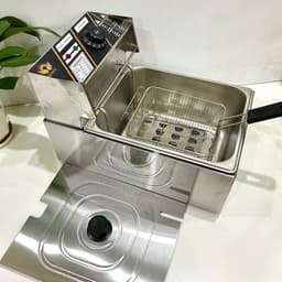 Bếp chiên dầu Sunny loại dày, dung tích 6L, chiên ngập dầu, tách dầu dễ dàng. 3