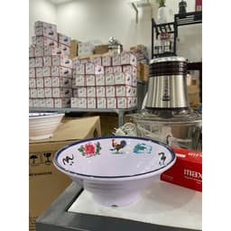 Tô Nhựa Đáy Nhọn Hình Gà-Tô Phở Hình Con Gà Chất Liệu Nhựa Melamine Cao Cấp 5