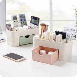 Kệ đựng mỹ phẩm nhỏ gọn tiện lợi - Kệ mỹ phẩm 1 tầng nhiều ngăn - Tiết kiệm không gian gọn gàng 5