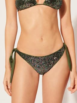 Bikini đi biển 2 mảnh đính sequin lấp lánh | Tôn da – Tôn dáng. Hàng VNXK 7