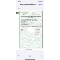 [Chọn quà] Kẽm ăn ngon hữu cơ Biolizin dành cho bé từ 3 tháng tuổi 5