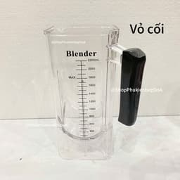 Bộ cối máy xay sinh tố công nghiệp Blender 2,2 lít – Cối, nắp và cụm dao , khuấy thay thế 2
