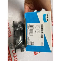 Má phanh trước Fortuner 2008-2021, Hilux 2008-2021 Hàng Bendix Thái Lan DB1482 3