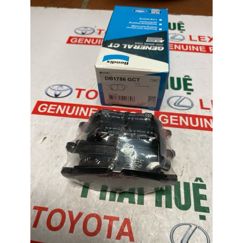 Má phanh sau, bố thắng Vios, Altis 2008-2018 hàng Bendix Thái Lan BD1786