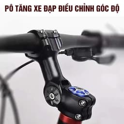Pô Tăng xe đạp tuỳ chỉnh độ cao, Pô Tăng GẬT GÙ nâng cổ xe đạp chống mỏi tiện lợi - PT01 2