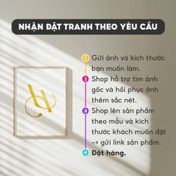 Tranh decal PVC phủ bóng"Liên Hoa Thanh Tịnh – Tranh Decor Phòng Thờ, Phòng Khác - KT Từ 60x120 cm 9