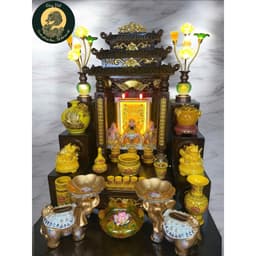{RV} Sét ban thần tài  56 mái chùa RỒNG VIỆT, combo ban thần tài cao cấp , đầy đủ cho gia chủ 4