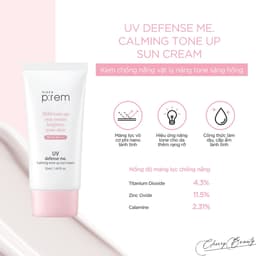 Kem Chống Nắng Vật Lý, Hoá Học Nâng tone, kiềm dầu Make P:rem SPF50+ PA++++ 50ml | Skin Lab 3