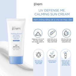 Kem Chống Nắng Vật Lý, Hoá Học Nâng tone, kiềm dầu Make P:rem SPF50+ PA++++ 50ml | Skin Lab 5