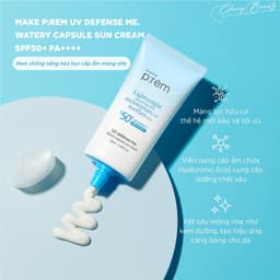 Kem Chống Nắng Vật Lý, Hoá Học Nâng tone, kiềm dầu Make P:rem SPF50+ PA++++ 50ml | Skin Lab 7