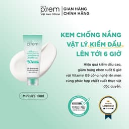 Kem Chống Nắng Vật Lý, Hoá Học Nâng tone, kiềm dầu Make P:rem SPF50+ PA++++ 50ml | Skin Lab 8